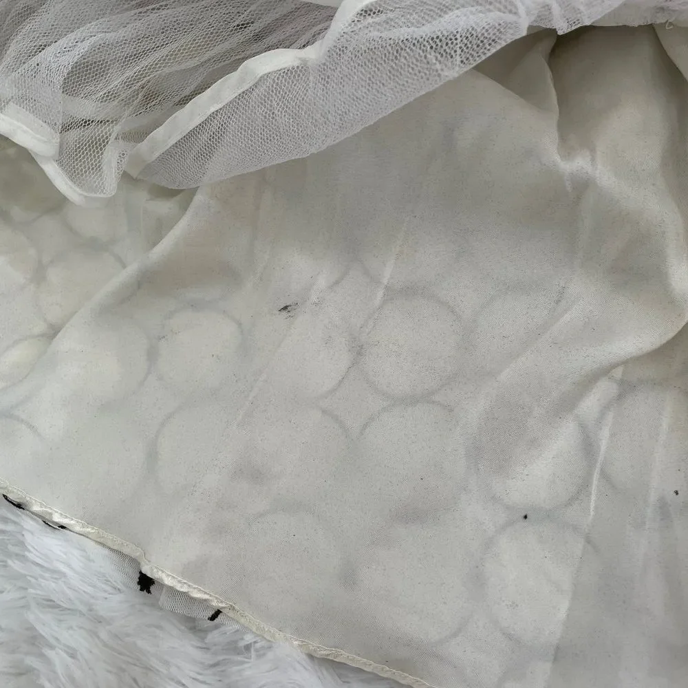 Girls Jona Michelle Black and White Formal Dress Size 8